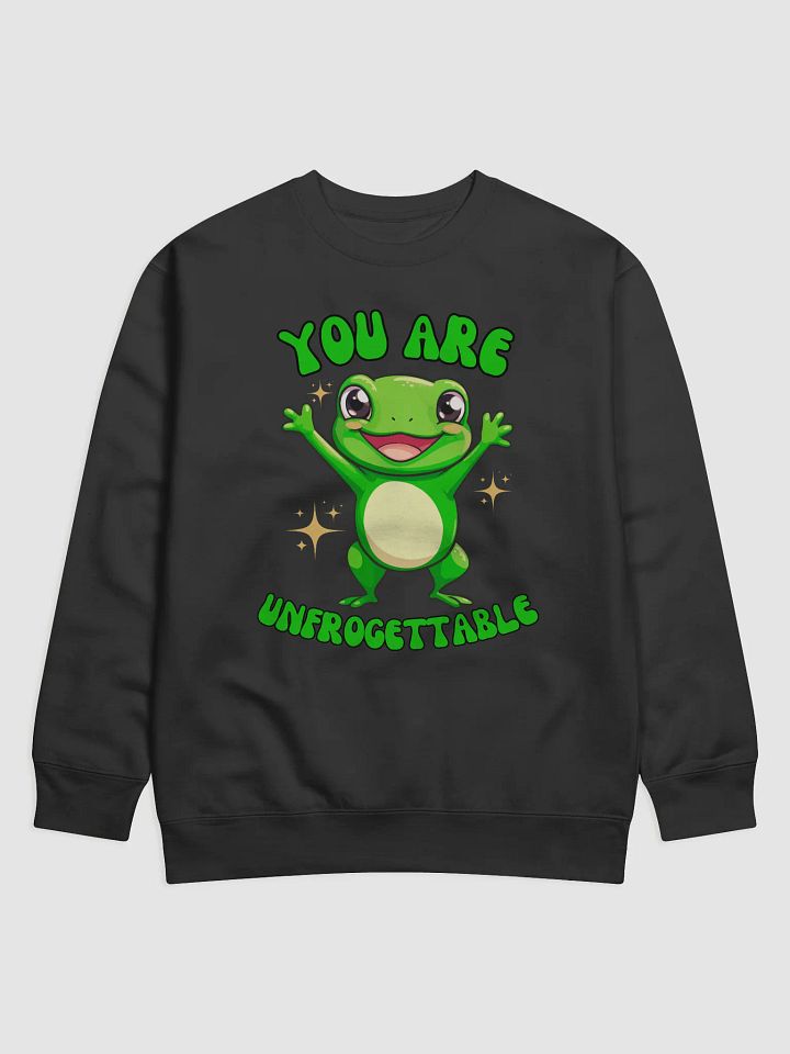 You Are Unfrogettable Cute Frog Sweatshirt product image (1)
