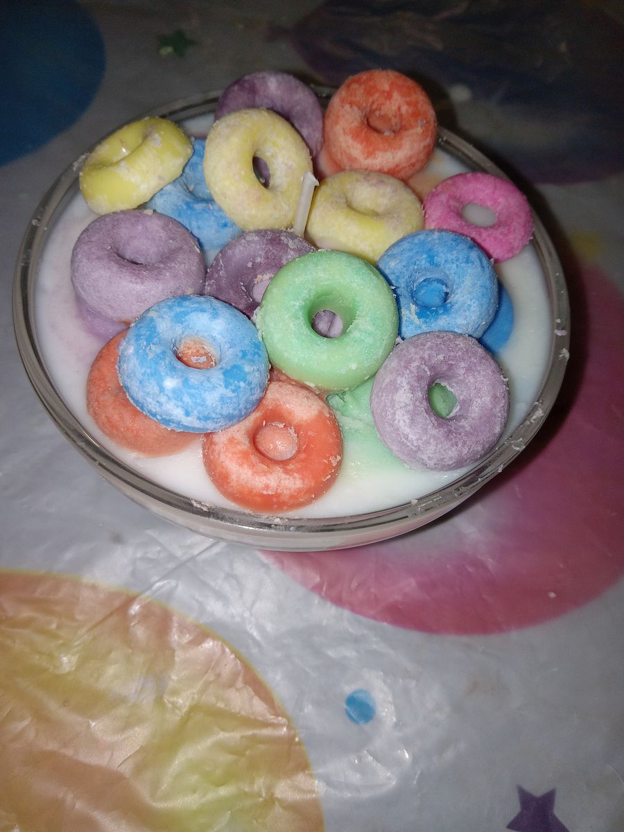 Fruit Loop Cereal Bowl Candle product image (2)