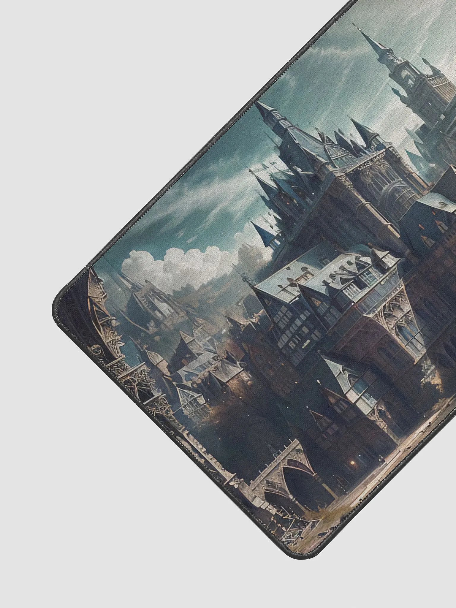 Fantasy Castle Deskmat | Majestic Medieval Kingdom Design product image (3)