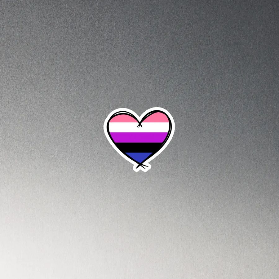 Gender Fluid Pride Magnet product image (4)