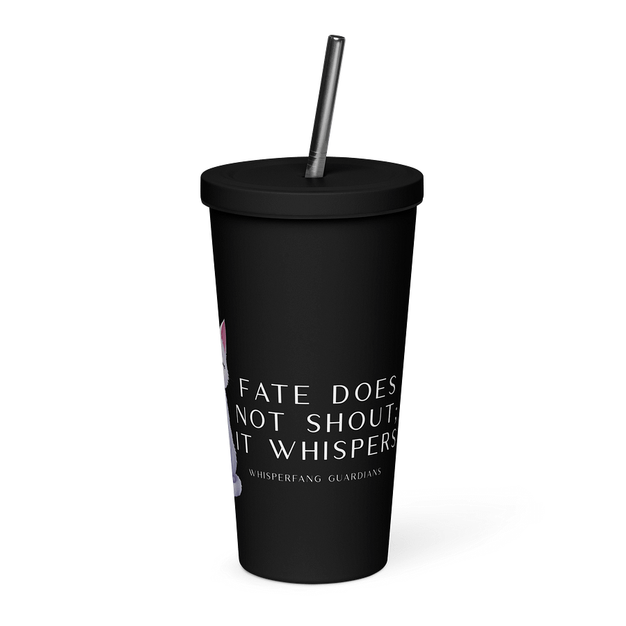 Claudia Insulated Tumbler with a Straw - Dark product image (3)