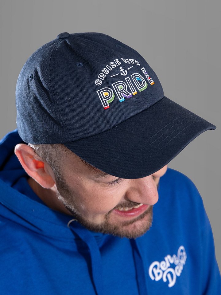 Cruise with Ben and David Pride Unisex Embroidered Hat product image (1)