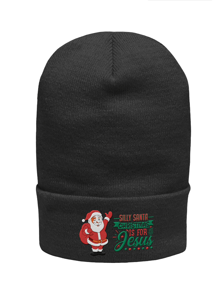 Silly Santa Cuffed Beanie product image (1)
