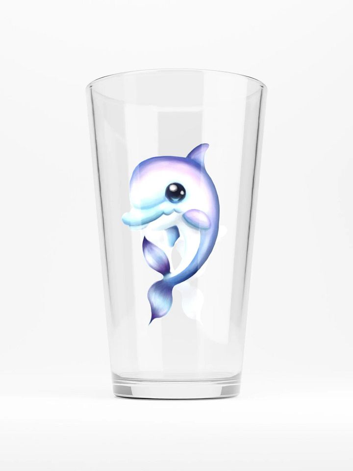 Dolphin Cutie Pint Glass product image (1)