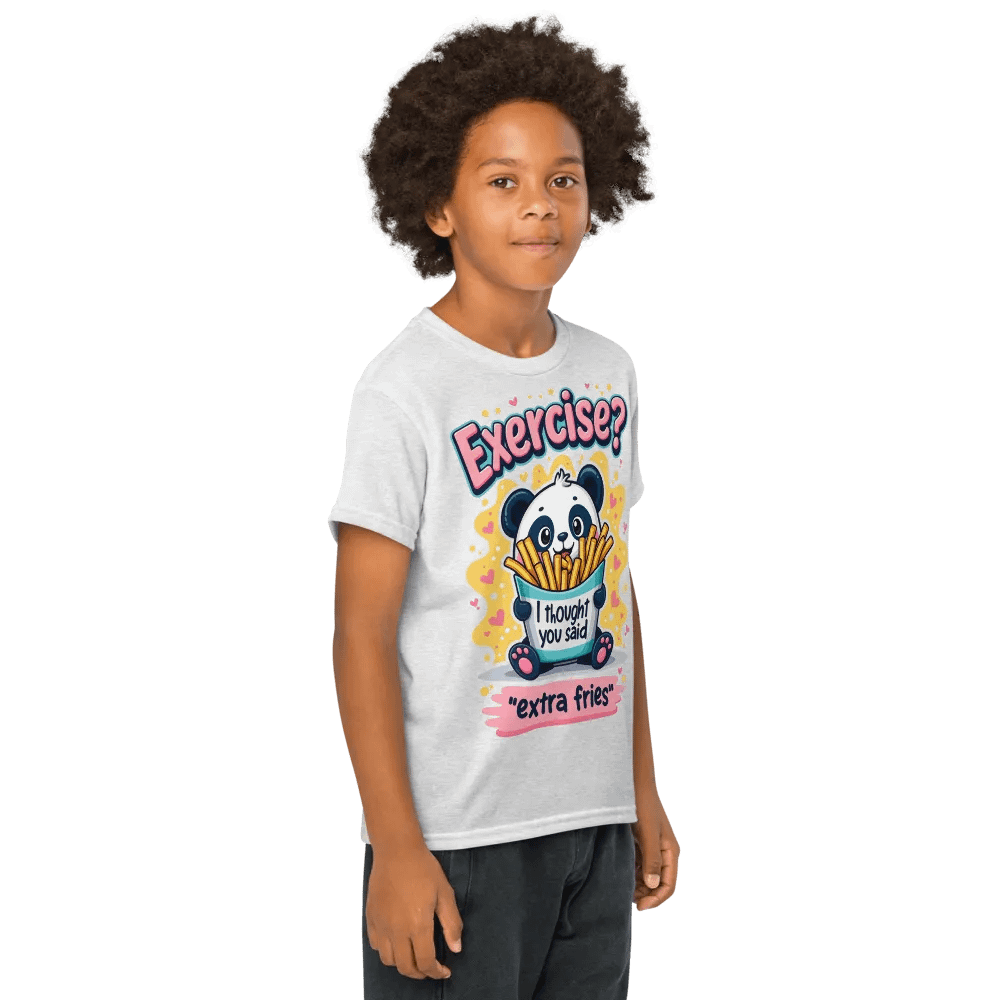 Panda Fries Youth Moisture-Wicking Tee product image (69)