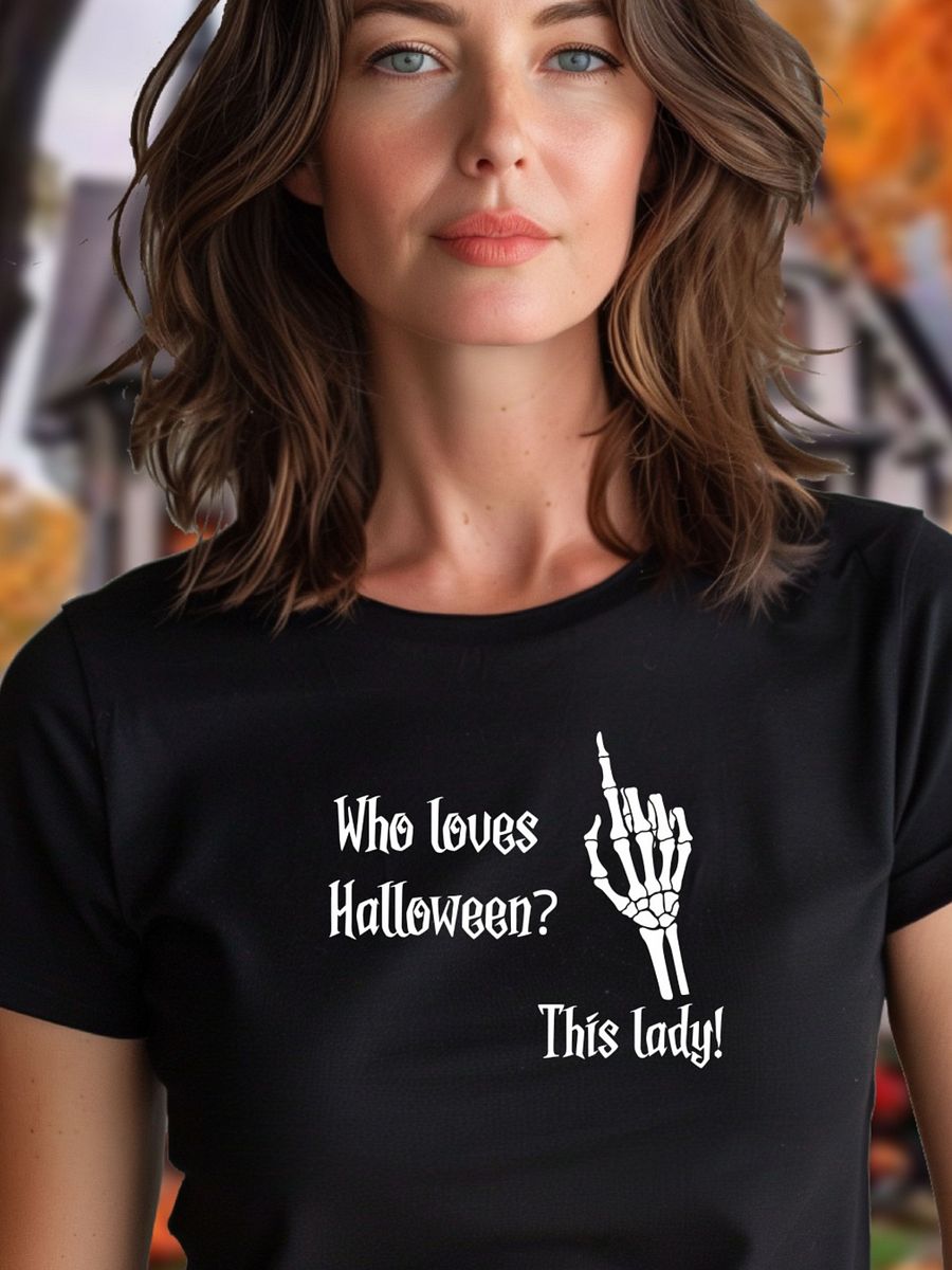 I Love Halloween T-shirt for Women product image (1)