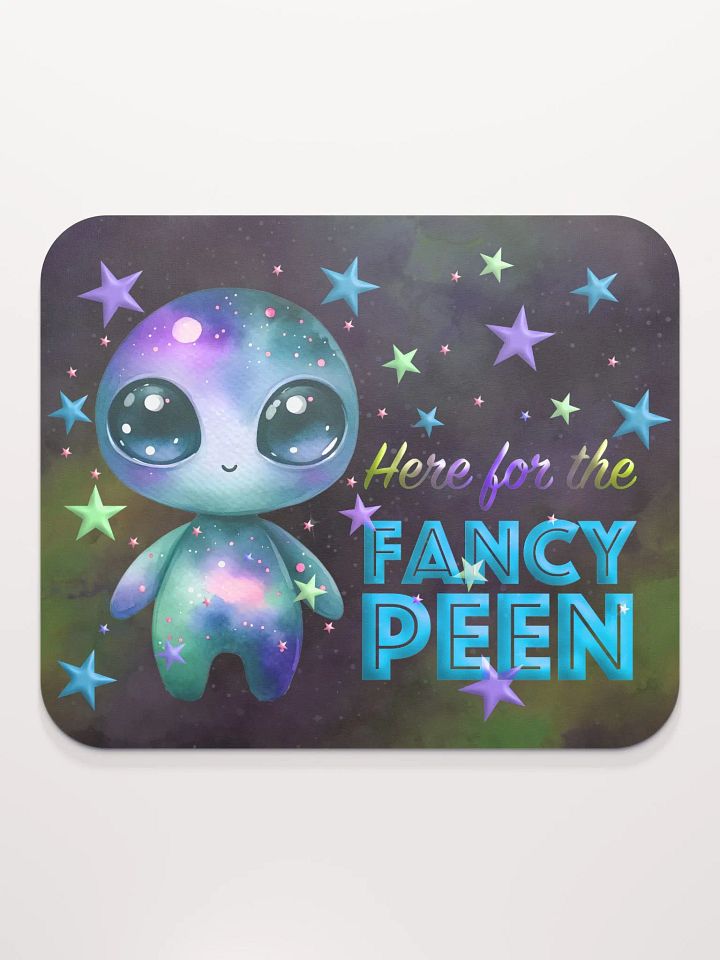 Fancy Alien Mouse Mat (Teal Dude) product image (1)