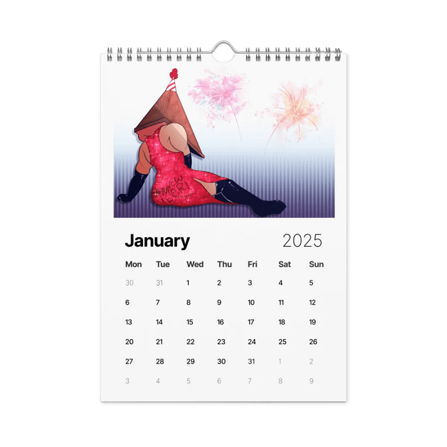 PIN-UP SLASHER HORROR CALENDAR product image (12)