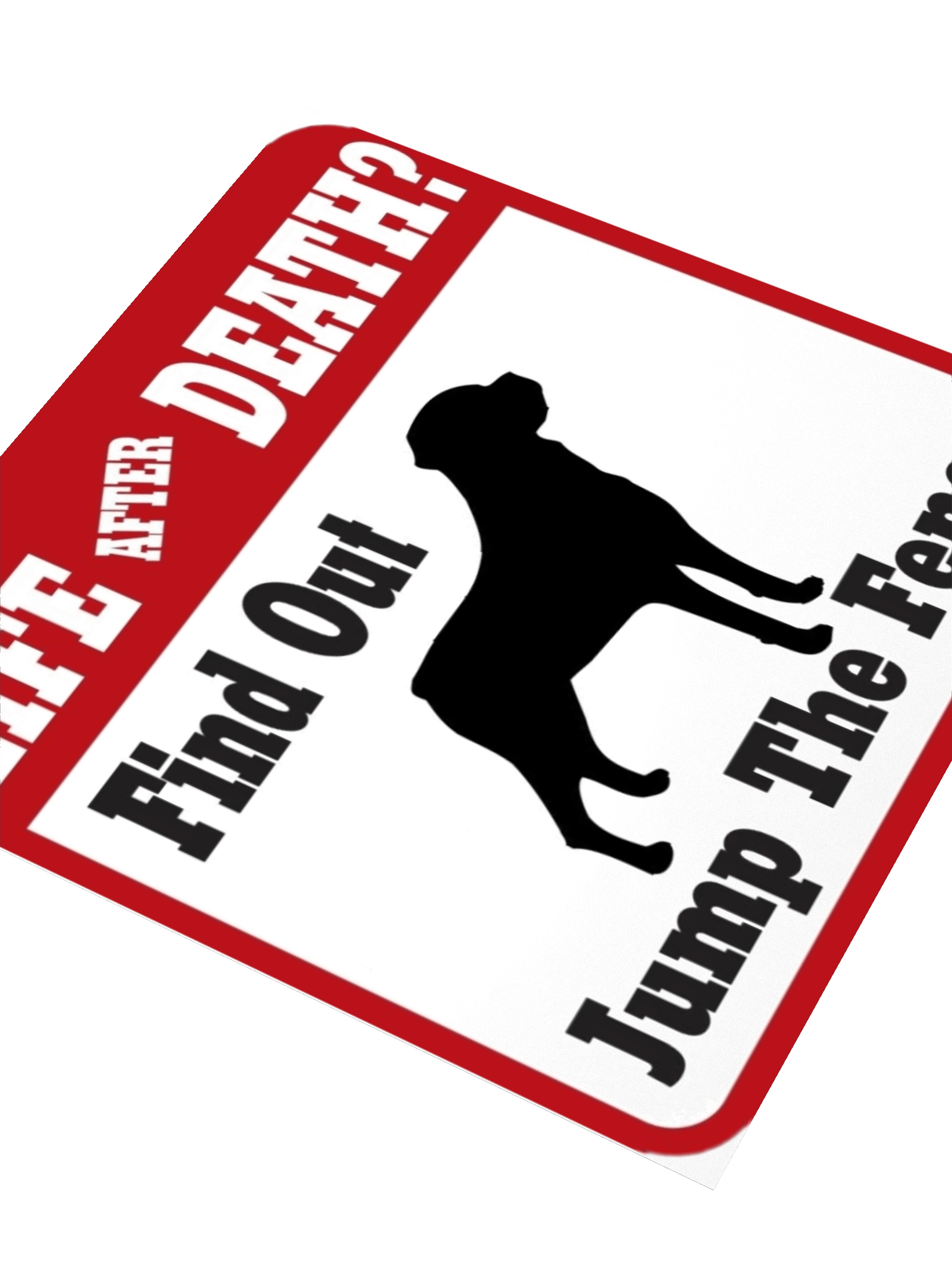 Rottweiler Warning Kiss Cut Stickers product image (7)