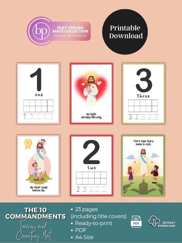 Bible-based Playdough Mat product image (4)