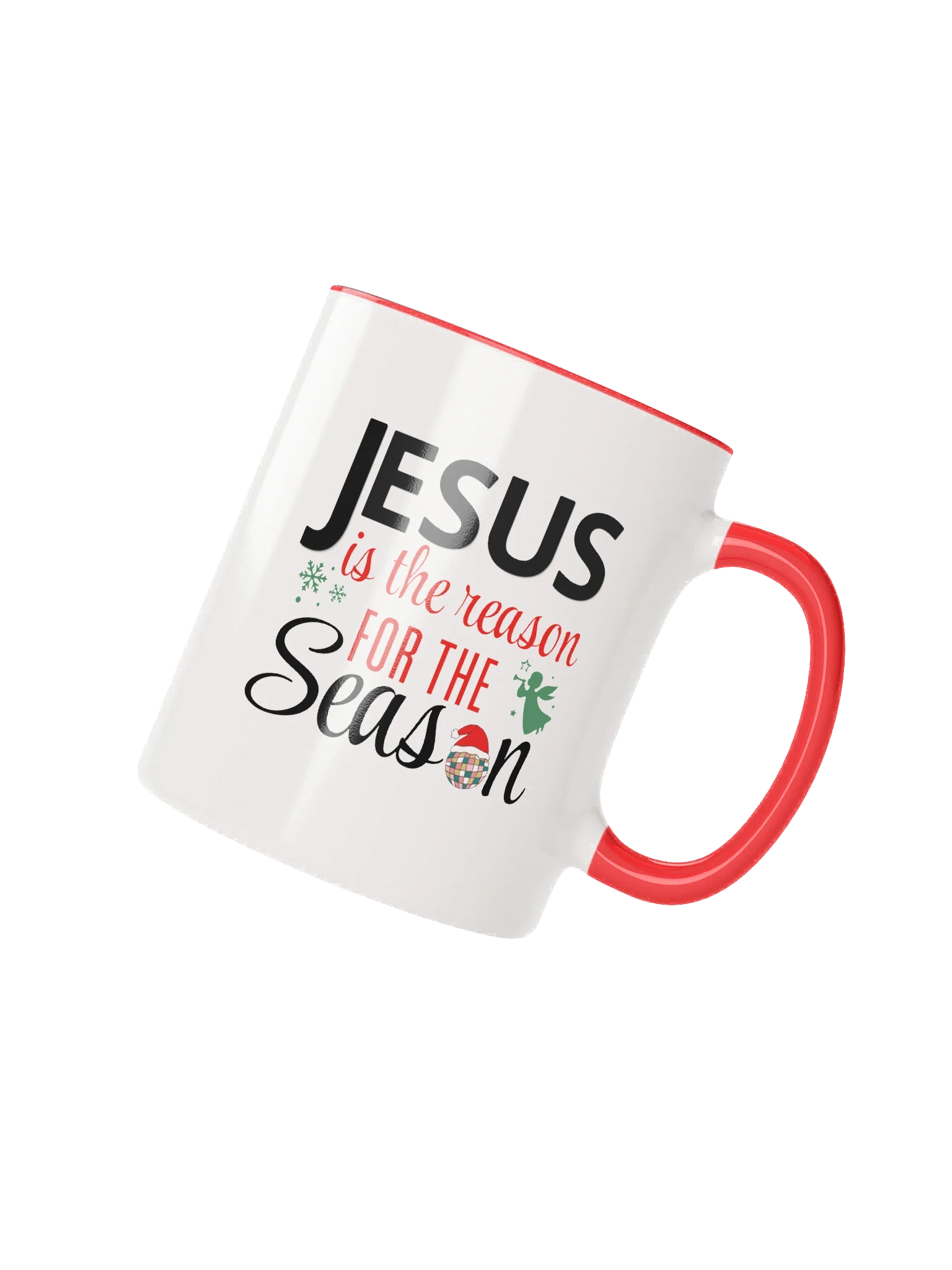 Jesus Is the Reason for the Season | Christian Christmas Mug | Faith Gift for Believers product image (3)