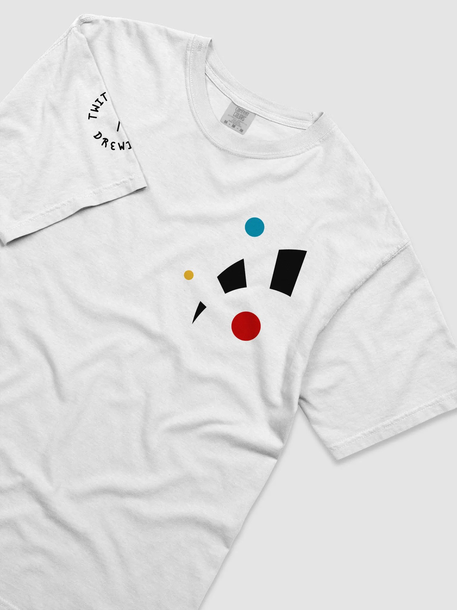 T-shirt - Abstract Logo (White) product image (3)