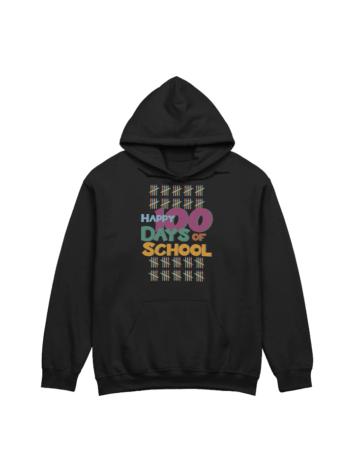 Colorful Happy 100 Days of School Hoodie product image (1)