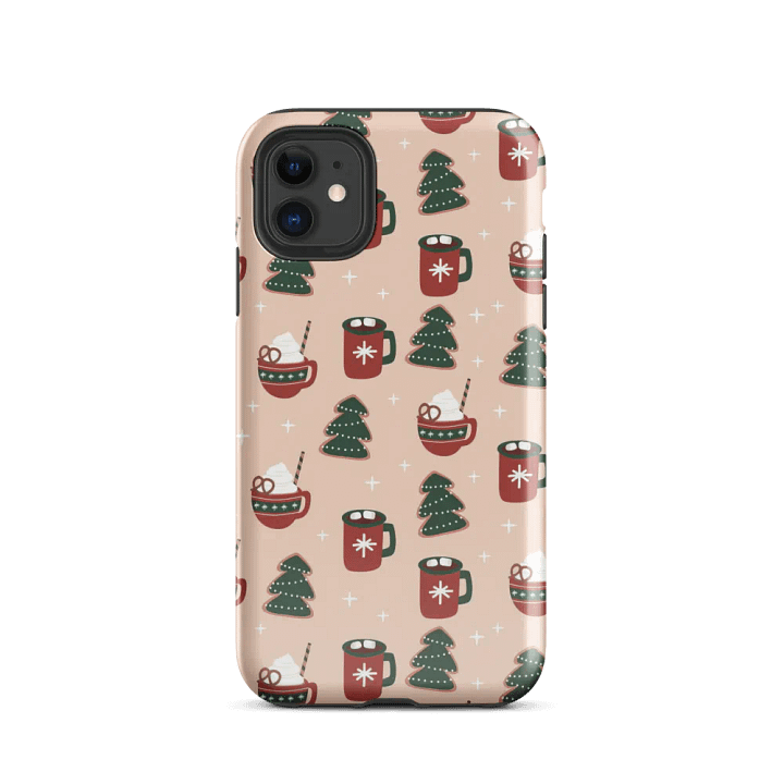 Cozy Christmas Treats Tough Case for iPhone product image (2)
