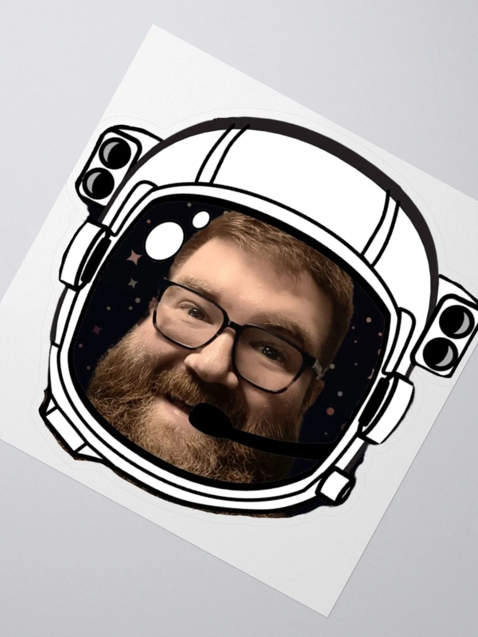 Space CaJeff Sticker product image (2)