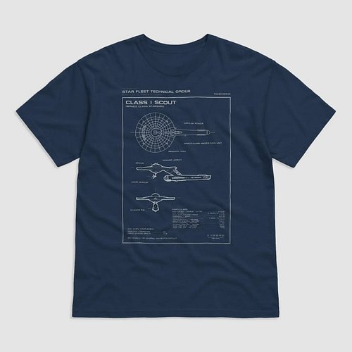Hermes Classe T-Shirt

Camiseta estilosa de Star Trek
Temos outras cores e vários tamanhos 

Stylish Star Trek T-Shirt
We hav...