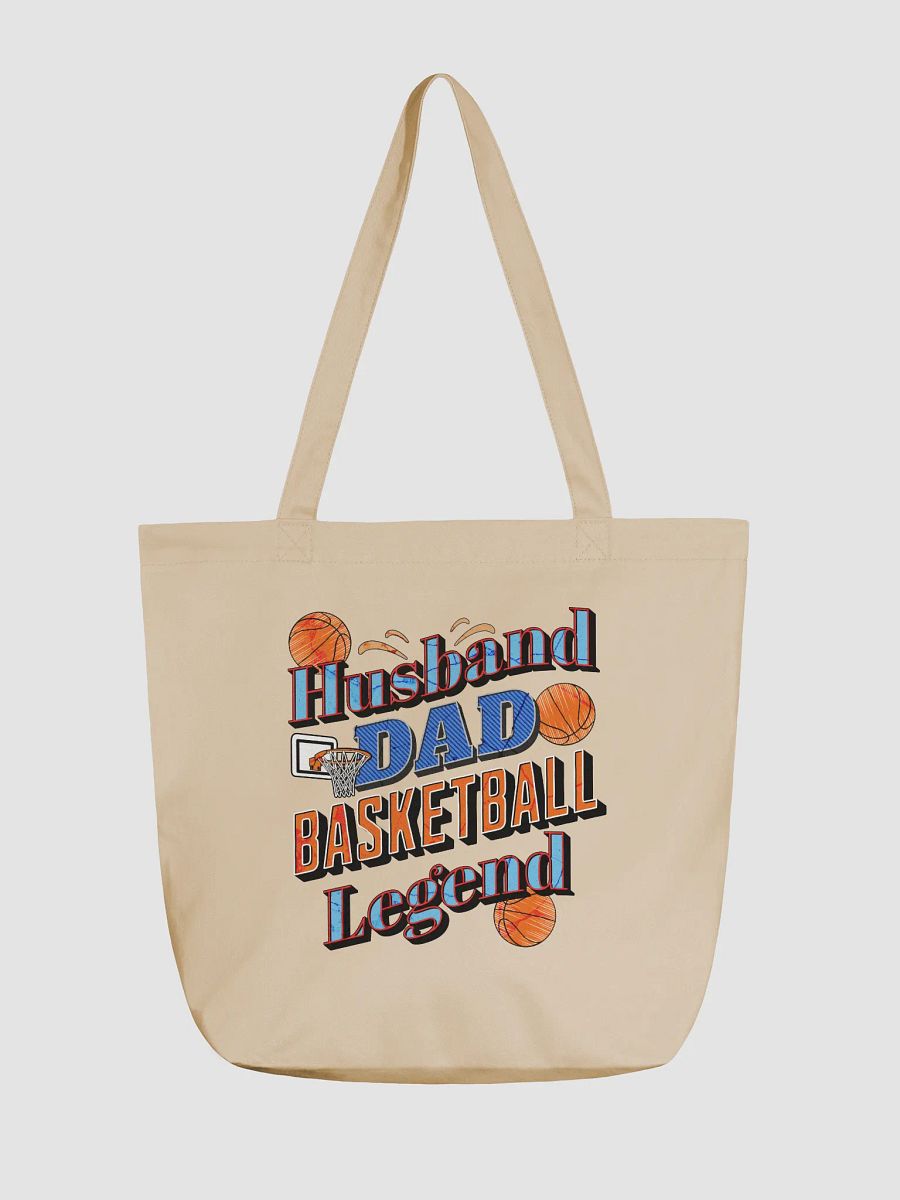 Husband Dad Basketball Legend Tote Bag product image (5)