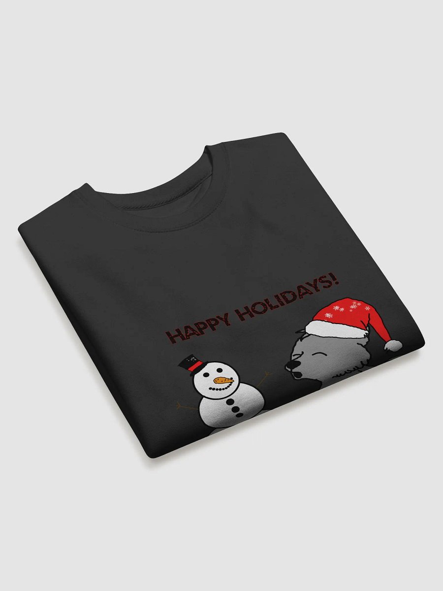 Festive Snowman & Wolf Holiday Sweatshirt product image (19)