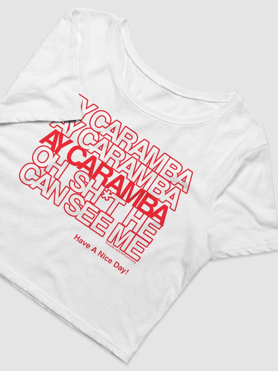 Ay Caramba Womens Printed Crop Top product image (2)