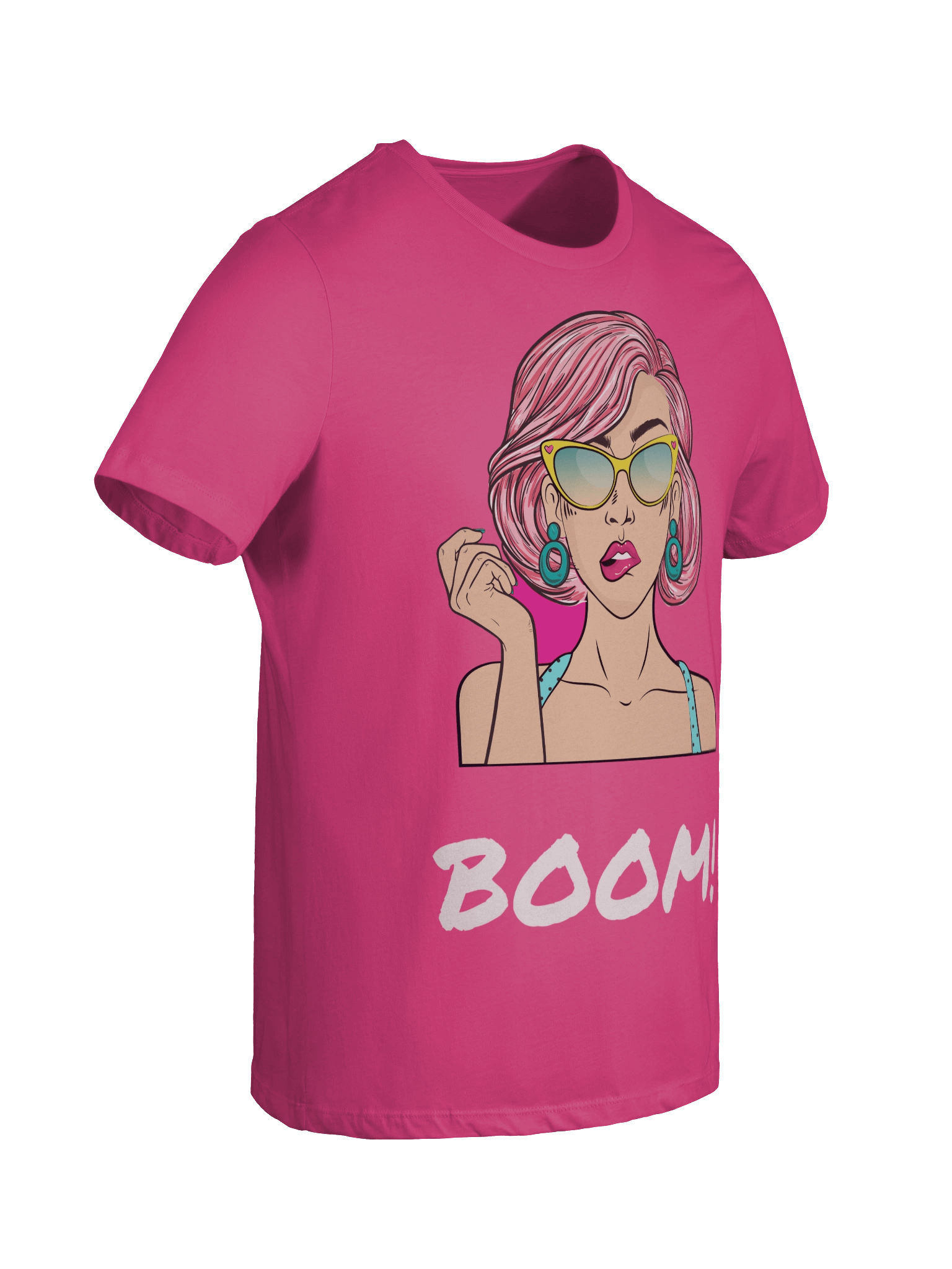 Boom Babe Pop Art Women's Tee product image (6)