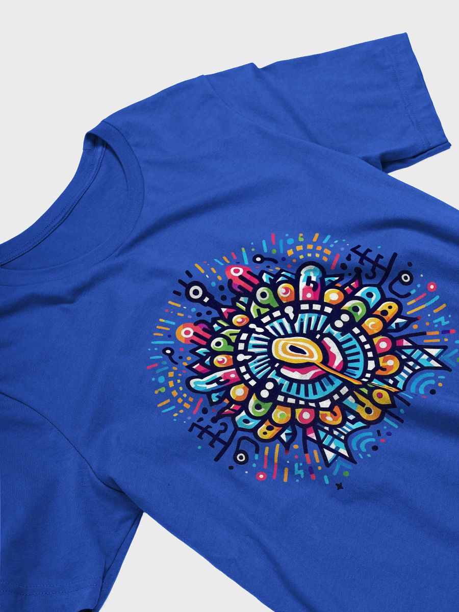 Techno Mandala Symmetry T-Shirt product image (26)