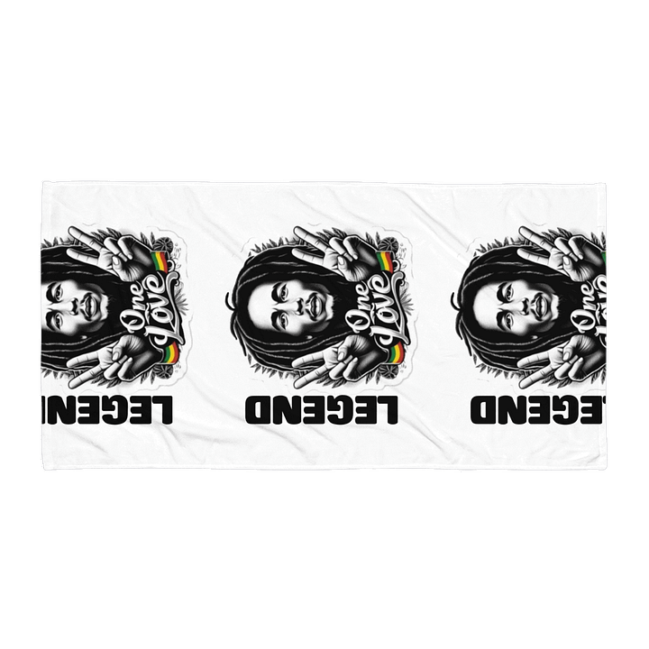 Legend Bob Marley One Love Towel product image (2)