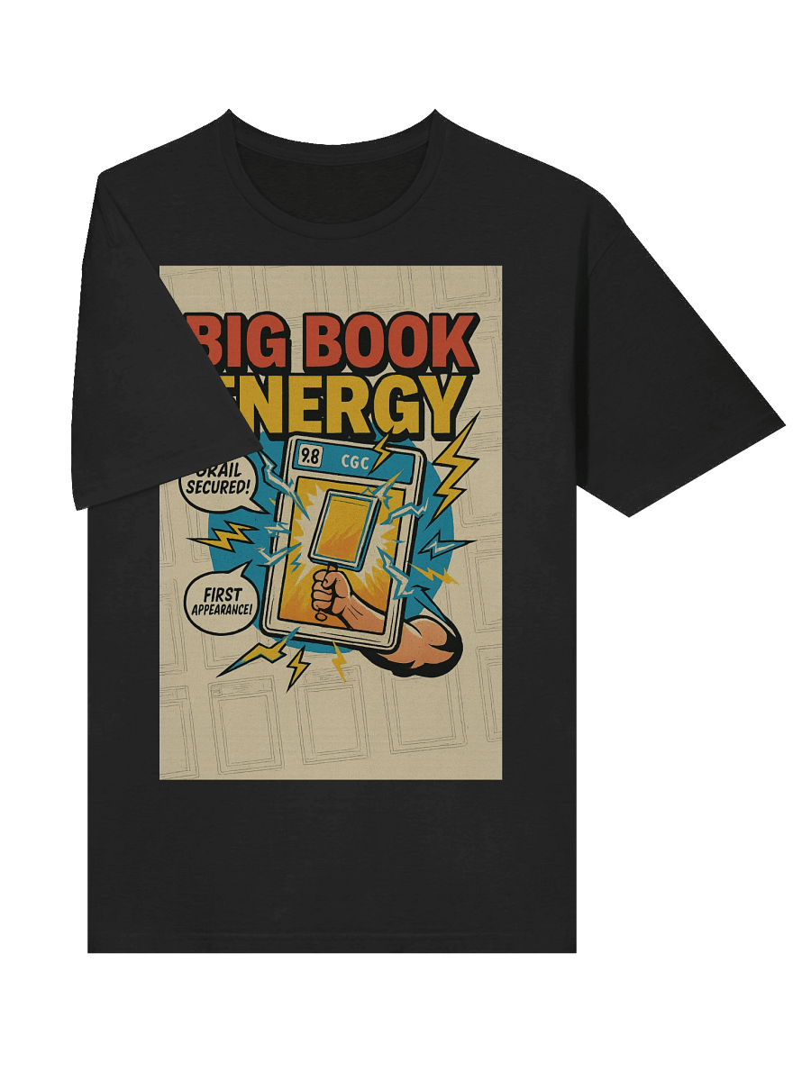 Big Book Energy T-Shirt | Grail Comic Collector Shirt for True Fans product image (76)