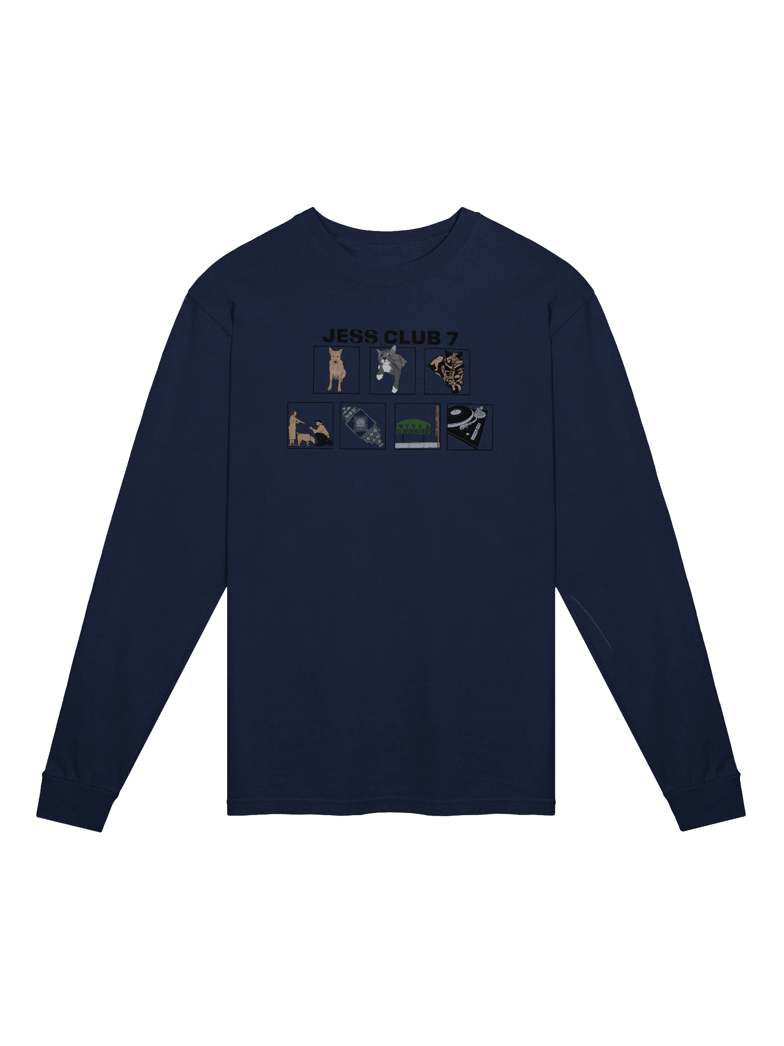 Club Jess 7 long sleeve shirt | thejesticle product image (3)