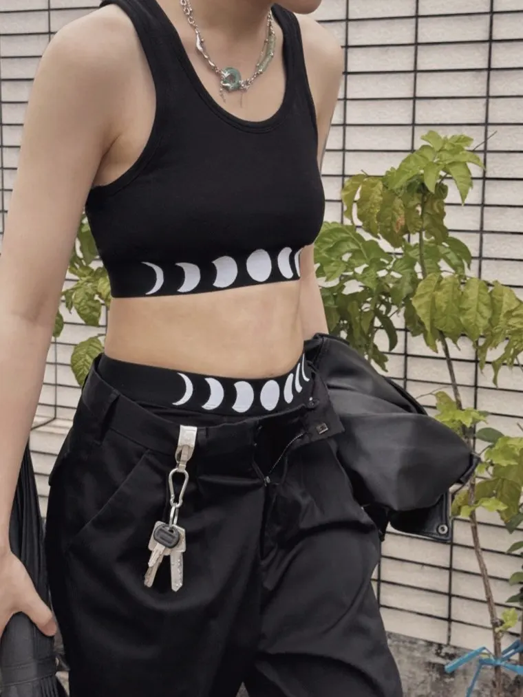 Moon Phase Racerback Bra product image (4)
