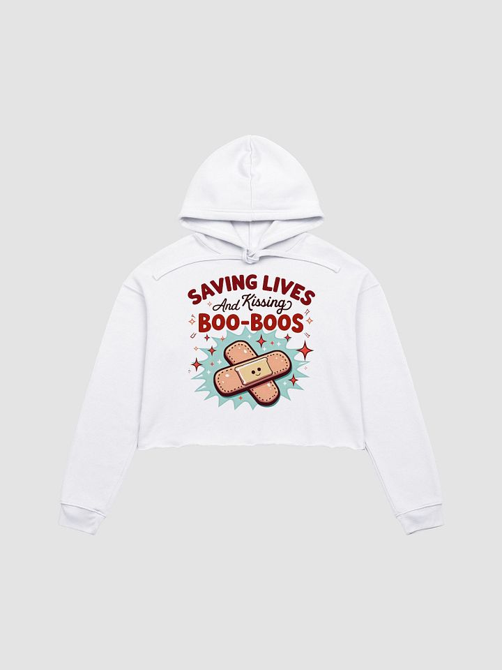 Boo-Boo Kisses Cropped Hoodie product image (5)