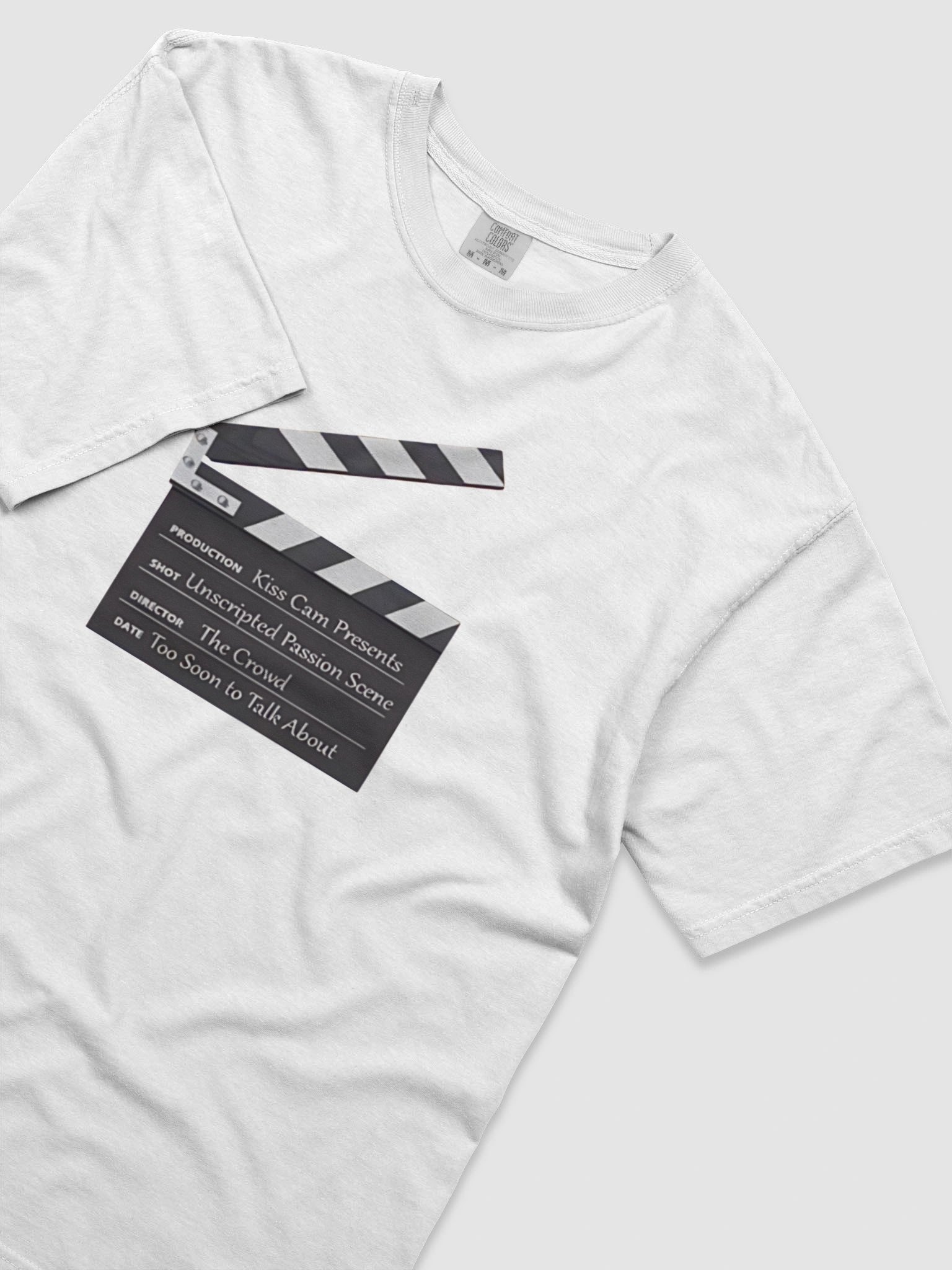 Viral Concert Clapperboard Meme Tee-Kiss Cam Scandal Shirt product image (59)
