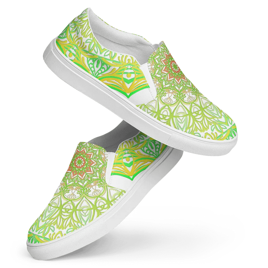 Mystical Mandala Slip-Ons product image (4)
