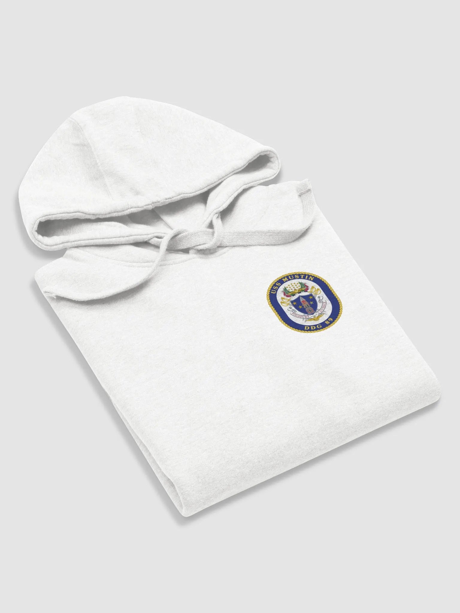 USS Mustin DDG 89: Hooded Sweatshirt product image (50)