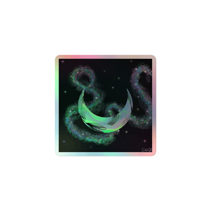 Holo Pastel Moon Stickers product image (2)