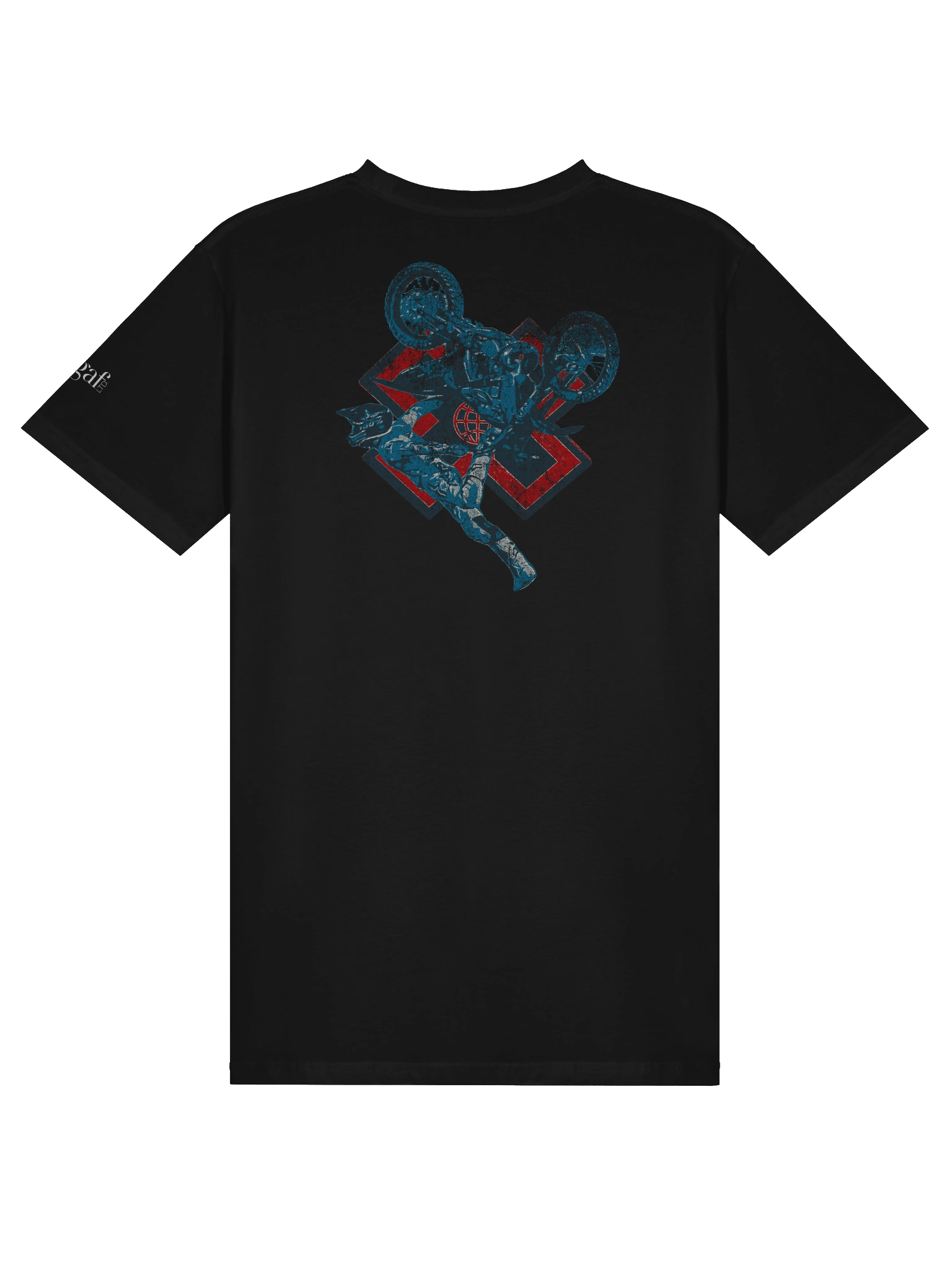 IDGAF X-GAMES MOTO CROSS STREET CUT T-Shirt product image (2)