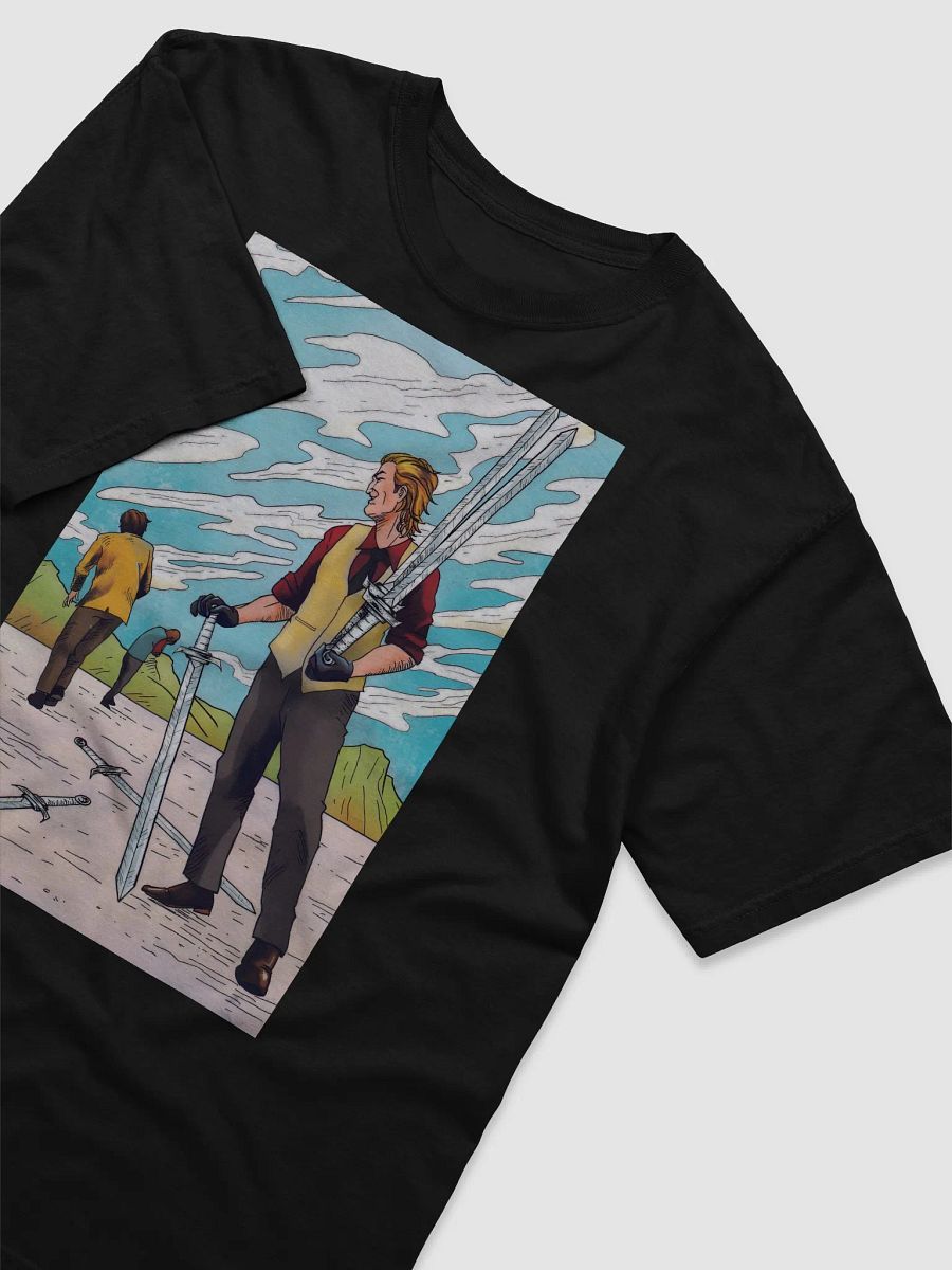 5 of Swords Tarot T-shirt product image (17)