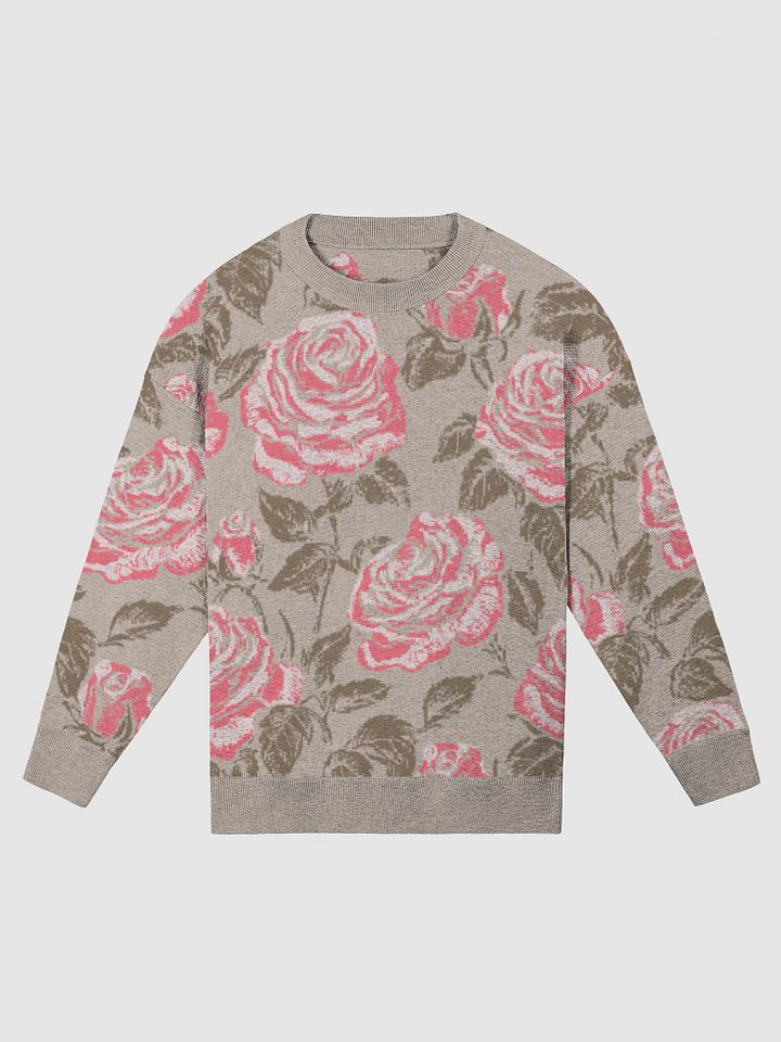 Floral Bliss Relaxed Knit Sweater product image (5)