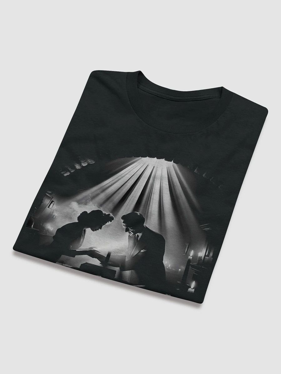 Noir Secrets: The Attic Conspiracy (Front Print Womens Tee) product image (5)