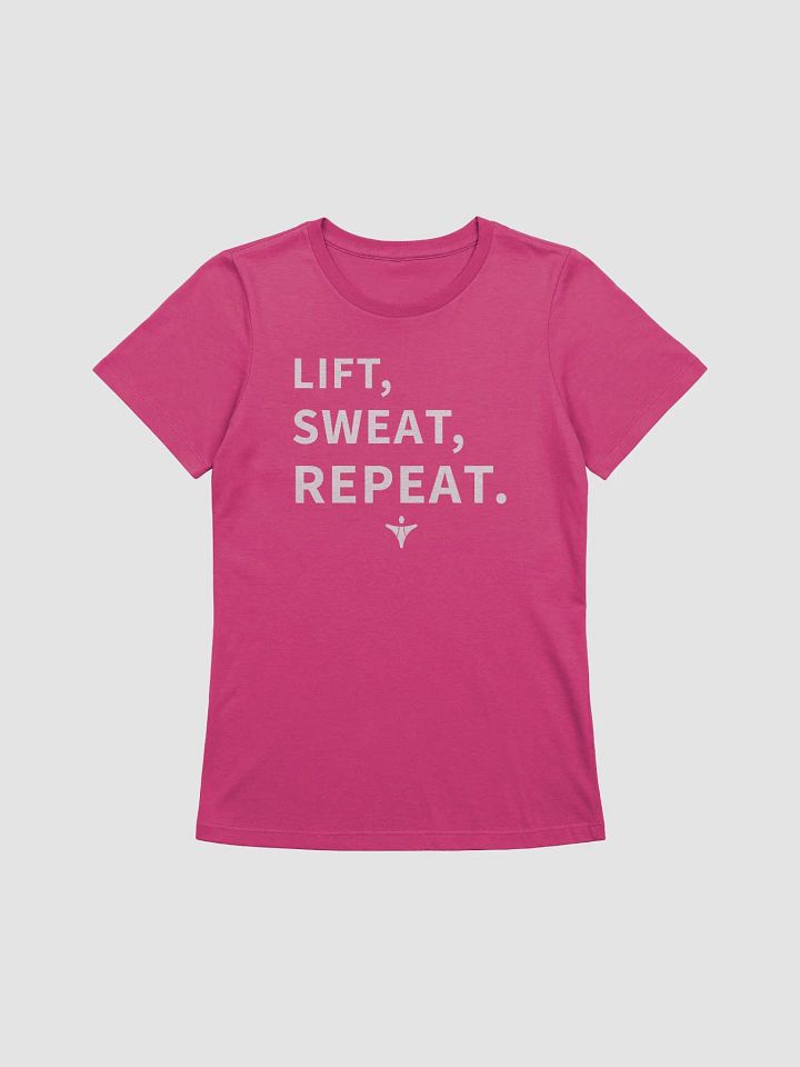 LIFT, SWEAT, REPEAT | Relaxed-fit Tee (Light Text) product image (1)