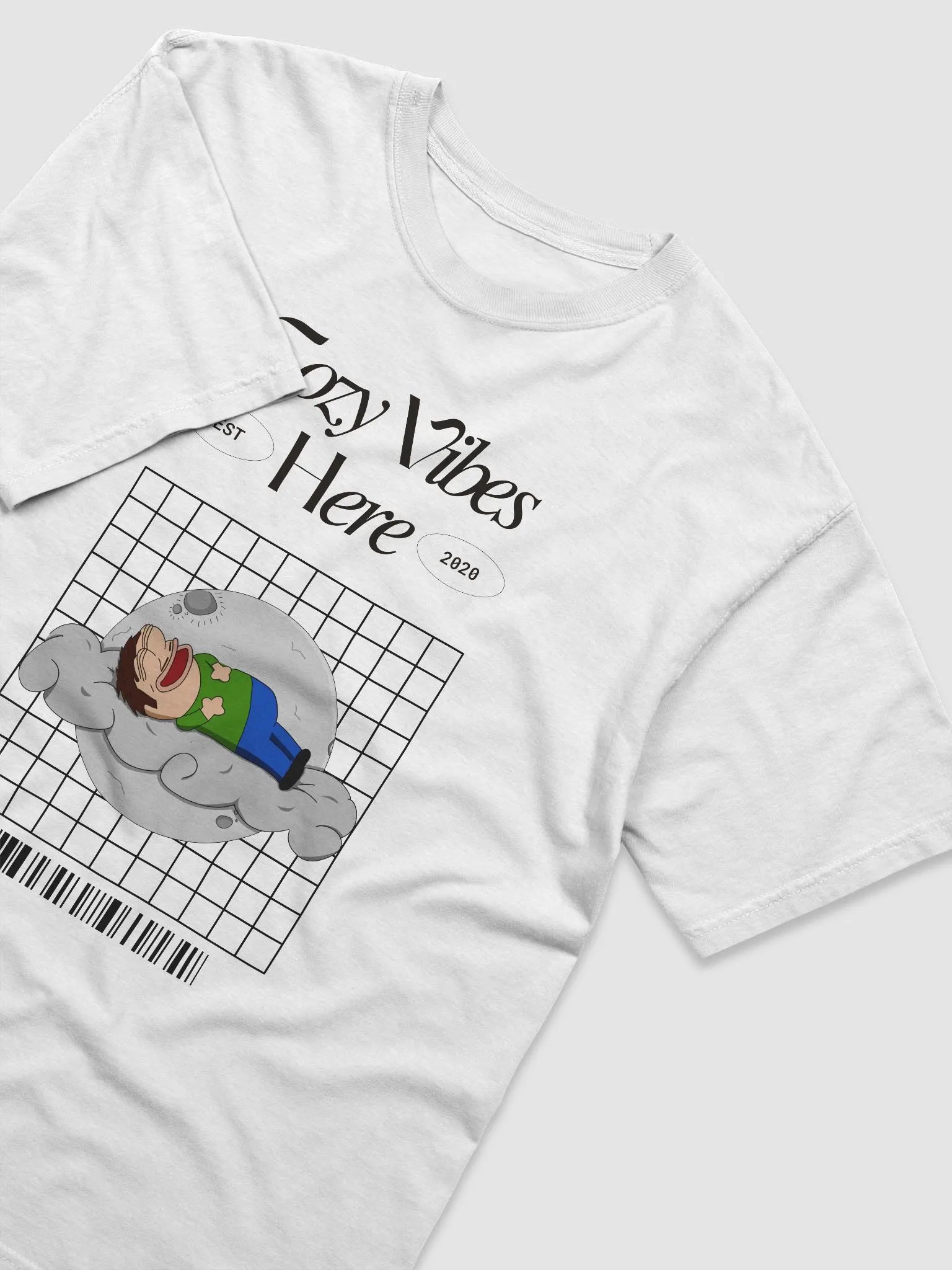 Cozy Vibes Here Shirt (White Edition) product image (3)