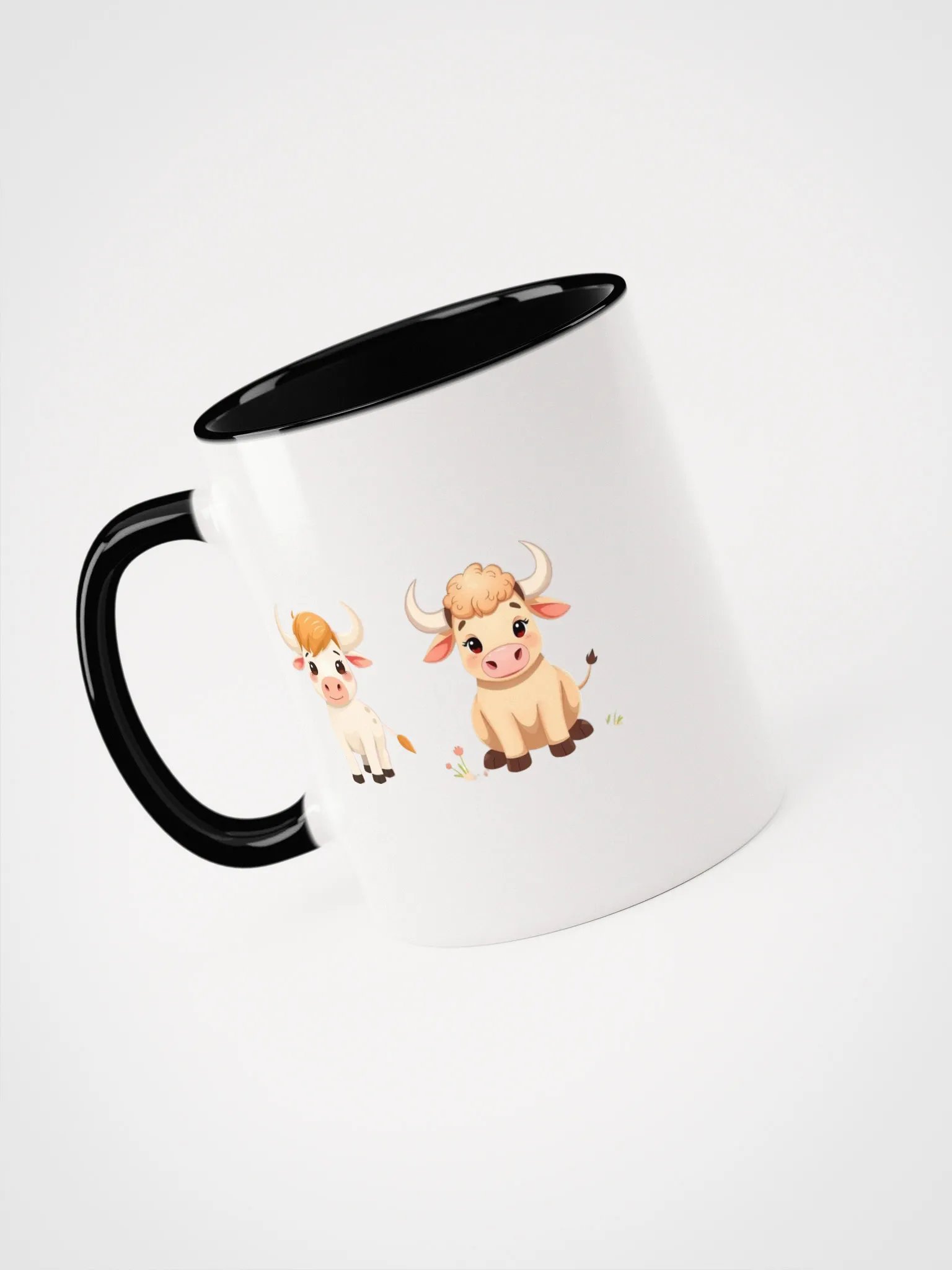 Cheerful Cow Quartet Ceramic Mug product image (31)