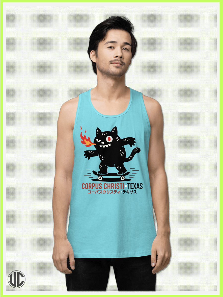Corpus Christi Skater – Men’s Tank Top product image (2)