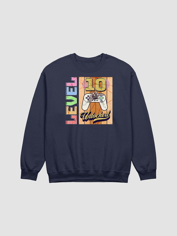 Level 10 Unlocked Video Game Sweatshirt product image (13)