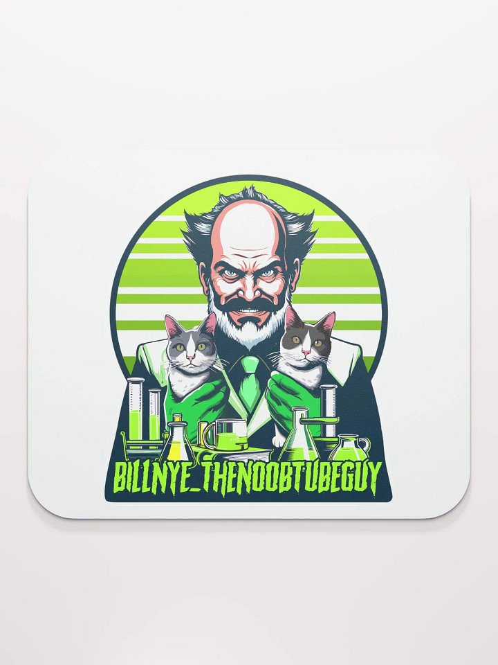 Bill Nye Cat Logo Mouse Pad product image (2)