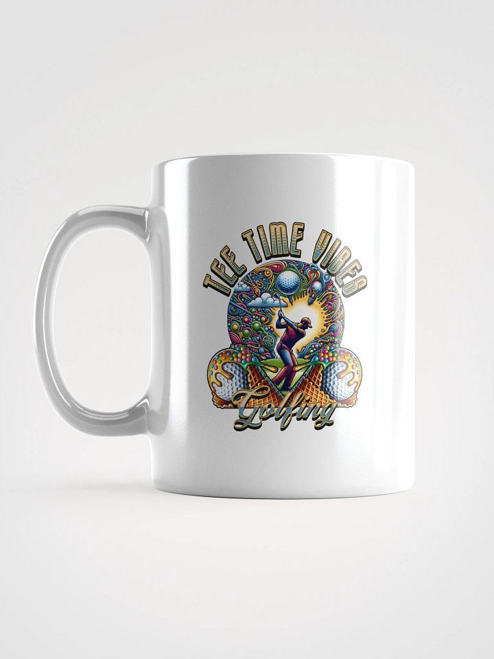 Tee Time Vibes Golfing Mug product image (1)