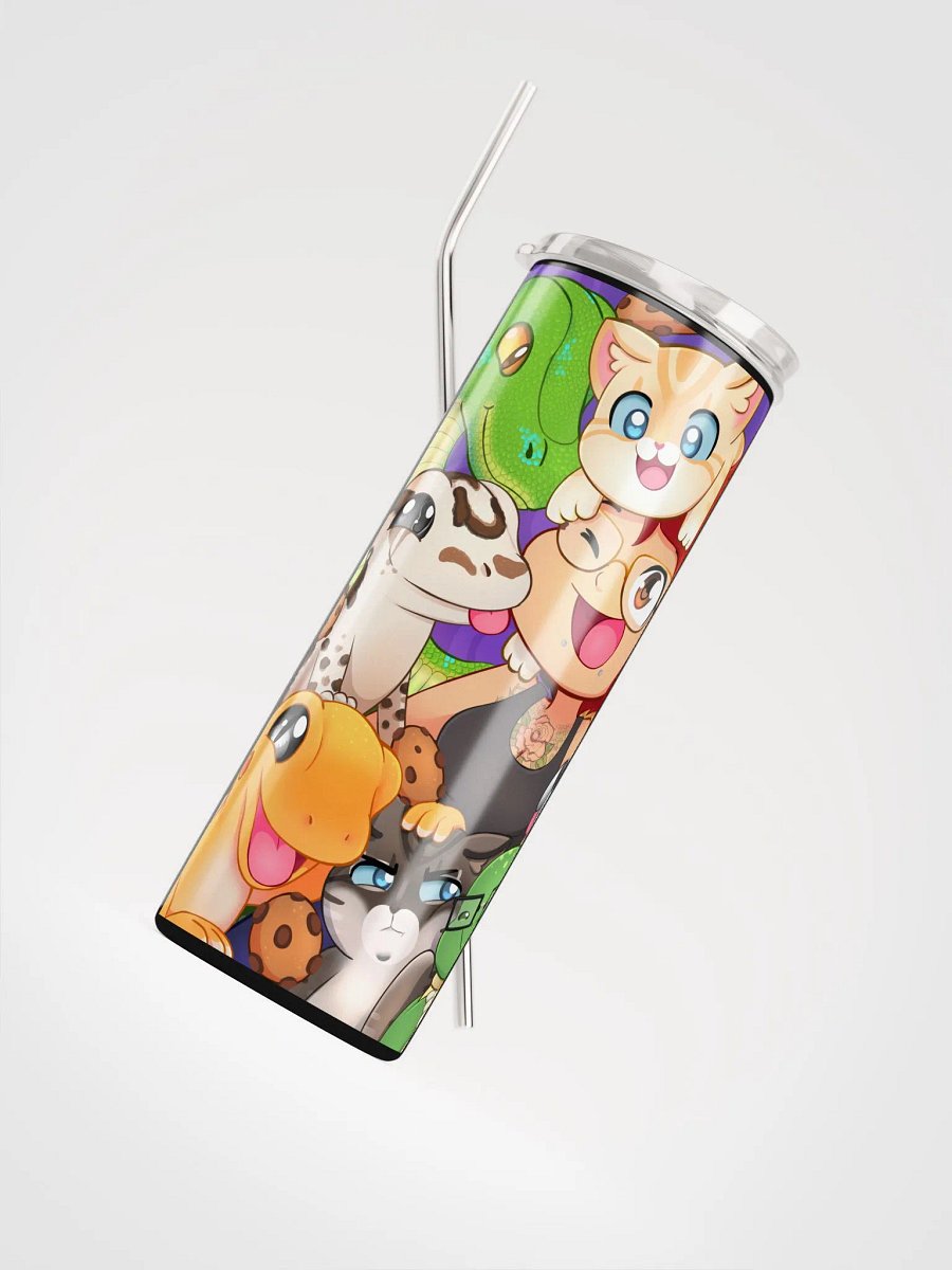 PCB Zoo Tumbler with straw product image (4)