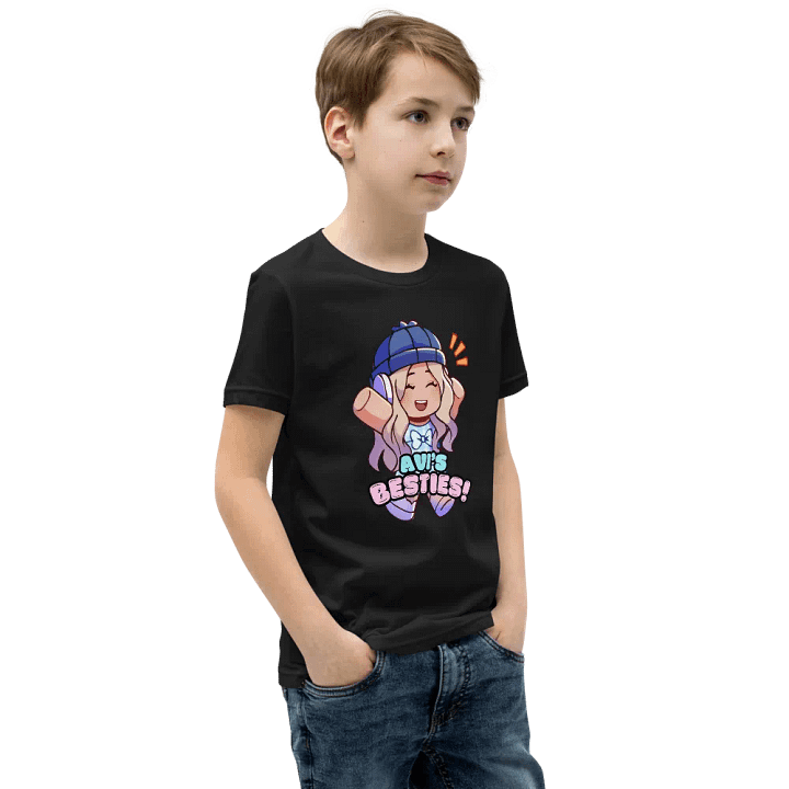 Avi's Besties! Youth T-Shirt product image (6)