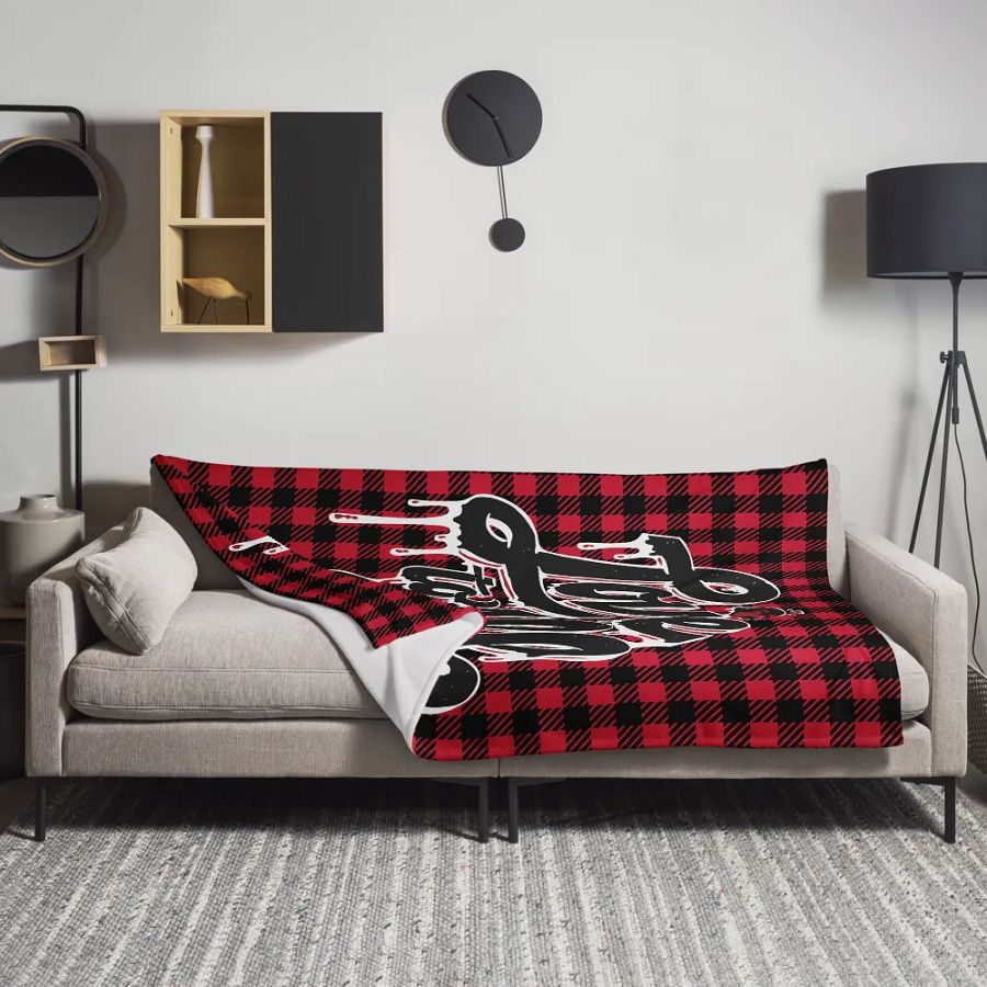 L2A Black Flannel Blanket product image (12)