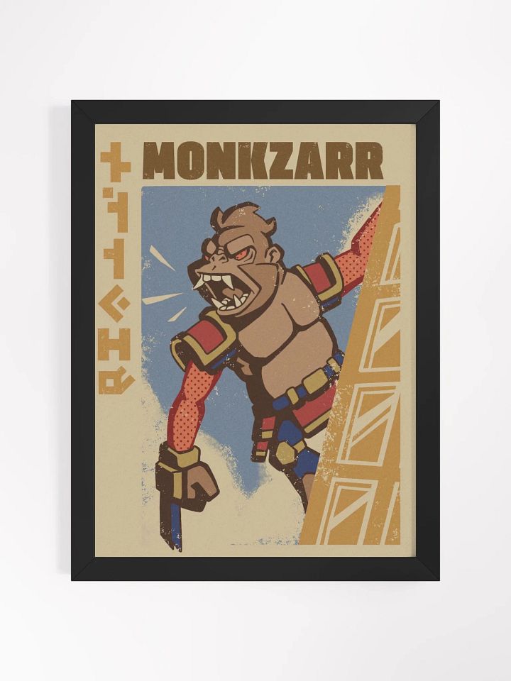Monkzarr Framed Poster product image (1)
