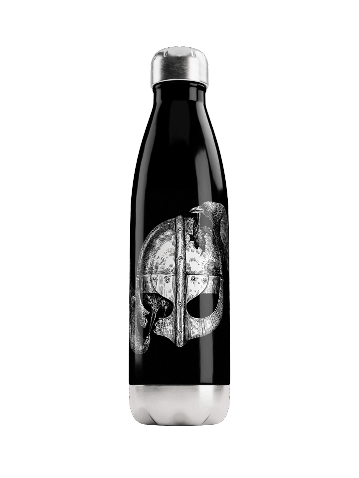 REXNOR Helmet & Crows Stainless Steel Water Bottle product image (1)